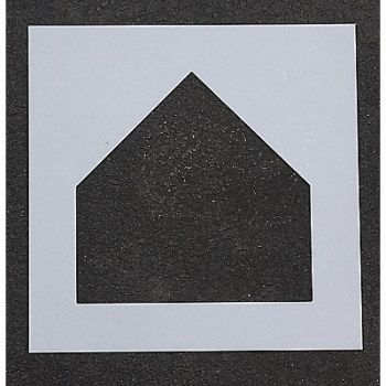 RAE Athletic Stencil Home Plate 17 in 1/8, 18E809