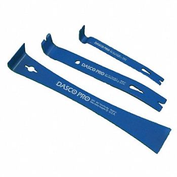 DASCO PRO Pry Bar Set Pieces 3 High Carbon Steel, 18E827