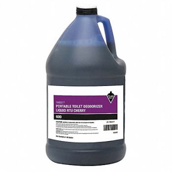 TOUGH GUY Portable Toilet Deodorizer 1 gal Jug, 18E877