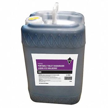 TOUGH GUY Portable Toilet Deodorizer 6 gal Jug, 18E882