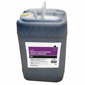 TOUGH GUY Portable Toilet Deodorizer 6 gal Jug, 18E886