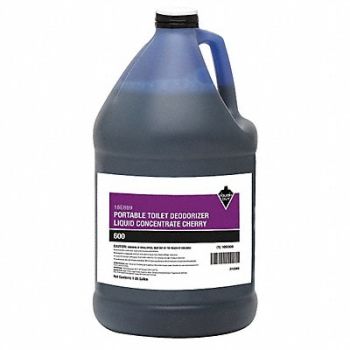 TOUGH GUY Portable Toilet Deodorizer 1 gal Jug, 18E889