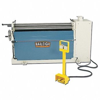 BAILEIGH INDUSTRIAL Plate Roller 3 Rollers 220V AC 25 A, 18F315