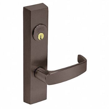SARGENT G6694 Lever Lever Escutcheon w/Lock 700 Series, 18F582