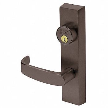 SARGENT G6697 Lever Lever Escutcheon w/Lock 700 Series, 18F587