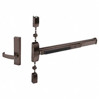 SARGENT G6702 Vertical Rod Exit Device Grade 1, 18F598