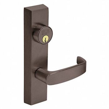 SARGENT G6708 Lever Lever Escutcheon w/Lock 700 Series, 18F615