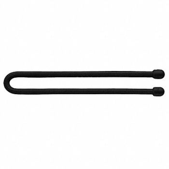 NITE IZE Gear Tie Black 12 in PK2, 18G613