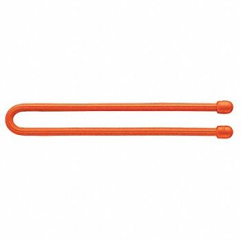 NITE IZE Gear Tie Orange 12 in PK2, 18G616