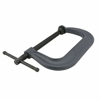 WILTON C-Clamp 4-1/4 Steel Reg. Duty 6200 lb., 18G714