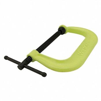 WILTON C-Clamp 4-1/4 Steel Reg. Duty 6200 lb., 18G721