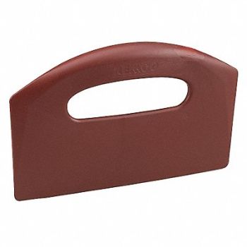 REMCO G3977 Bench Scraper Poly 8-1/2 x 5 In MD Red, 18G803