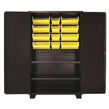 JAMCO Bin Cabinet Shelving 78 H 48 W 24 D, 18H098