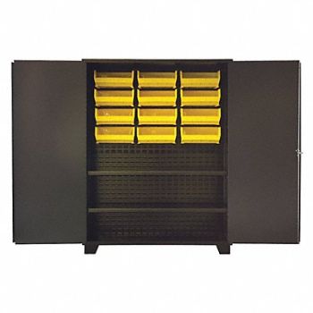 JAMCO Bin Cabinet Shelving 78 H 60 W 24 D, 18H099