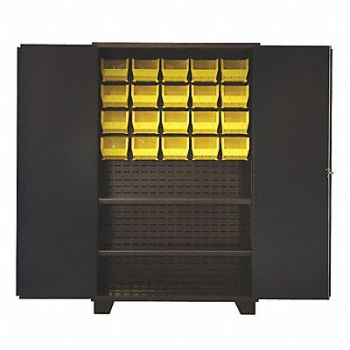 JAMCO Bin Cabinet Shelving 78 H 48 W 24 D, 18H103