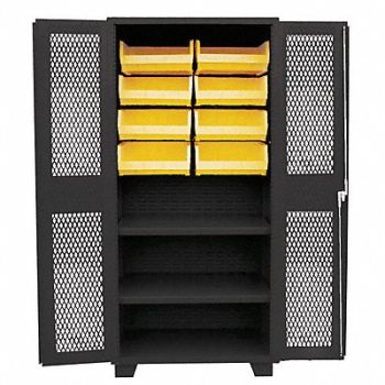 JAMCO Bin Cabinet Shelving 78 H 36 W 24 D, 18H112