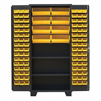 JAMCO Bin Cabinet Shelving 78 H 36 W 24 D, 18H143
