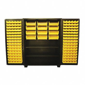 JAMCO Bin Cabinet Shelving 78 H 60 W 24 D, 18H145