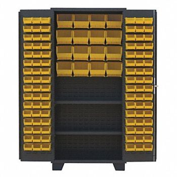 JAMCO Bin Cabinet Shelving 78 H 36 W 24 D, 18H147