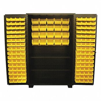 JAMCO Bin Cabinet Shelving 78 H 48 W 24 D, 18H148