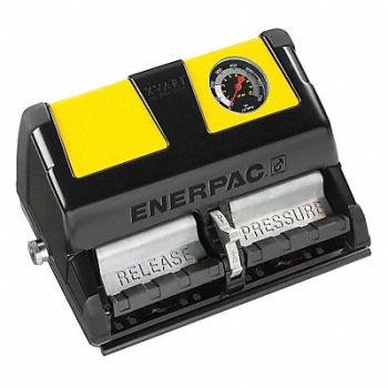 ENERPAC Air Powered Pump 10K PSI Gauge, 18Y555