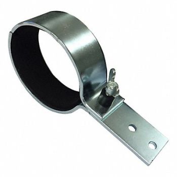 WALDMANN TblrLghtMntngBrckt Silver Stl Galvanized, 3PYE3