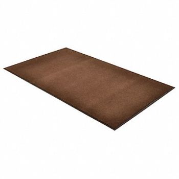 CONDOR H6185 Carpeted Entrance Mat Black/Brown 4x8ft, 49Y263