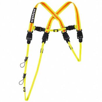 SQUIDS BY ERGODYNE Scanner Harness Lime 15 W Size XL, 794L78