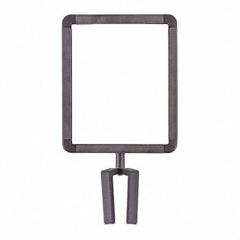 US WEIGHT Sentry Signholder w/HDPE Sheet 8.5x11, 196Y87