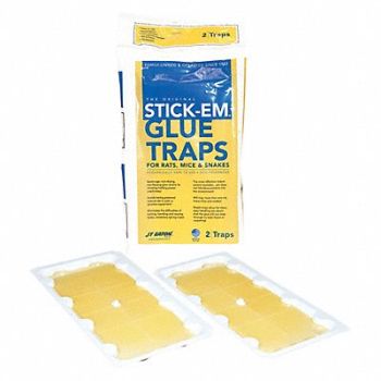 STICK-EM Glue Trap Rat and Mouse Size 10x5 PK24, 196Z04