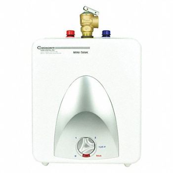 CHRONOMITE LABS Electric Mini Tank Water Heater 1.3 gal, 197C53