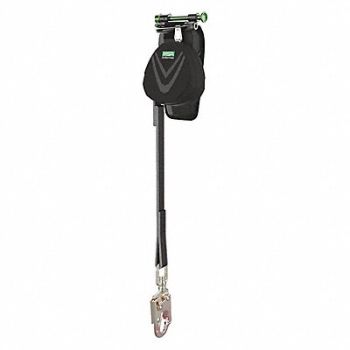 MSA Lead Edge Self-Retracting Lifeline Black, 197ET0