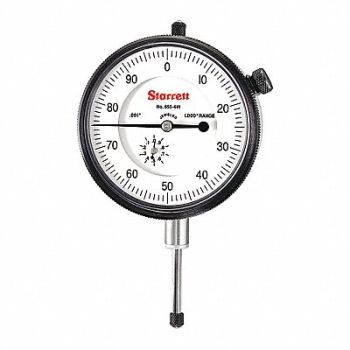 STARRETT Dial Indicator 1 .001 Grad ADG Group 3, 197P59
