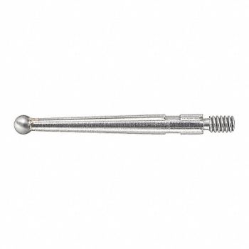 STARRETT Carbide Contact Point 13/16 L .078 Ball, 197R60