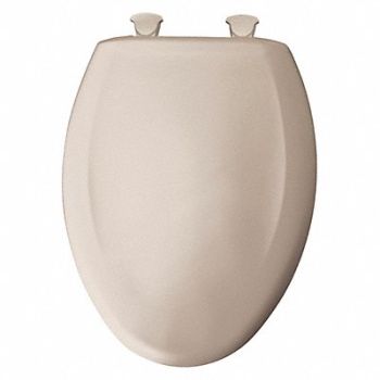 BEMIS Elongated Closed Front Toilet Seat Blush, 197W31