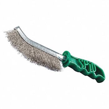 TANIS BRUSH Brush SPID Hand Stainless Steel, 302X75