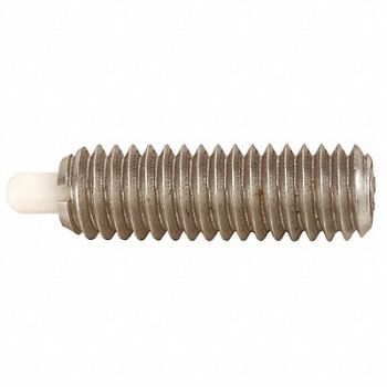 TE-CO Spring Plunger 1/4 -20 Stainless Steel, 19A682