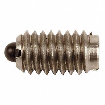 TE-CO Spring Plunger #8-32 Stainless Steel, 19A759