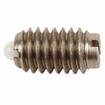 TE-CO Spring Plunger #8-32 Stainless Steel, 19A768
