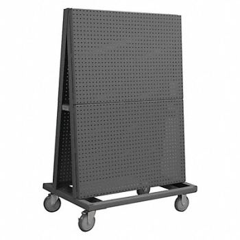 GRAINGER APPROVED Afrm Pgbrd Trk 36inx56inx24in Rnd, 19C142