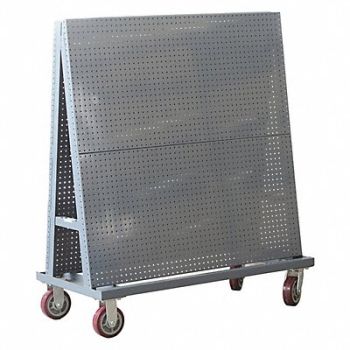 GRAINGER APPROVED Afrm Pgbrd Trk 24inx56inx48in Rnd, 19C143