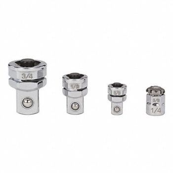 PROTO Socket Adapter Set 3/8 1/2 3/4 Fem Sq, 19C375