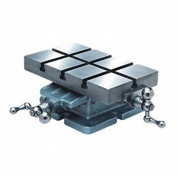 PALMGREN Dual Cross Slide Table 6 x 10 In, 19F409