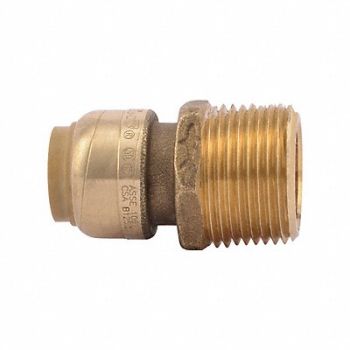 SHARKBITE Reducing Adapter PushToConnect 1/2x3/4In, 19F883