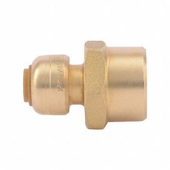 SHARKBITE Reducing Adapter Push 1/4x1/2In., 19F899