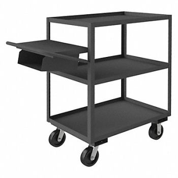 GRAINGER APPROVED Order-Picking Cart 3 600 lb Steel, 19G683