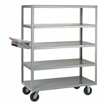 LITTLE GIANT Order-Picking Cart 3 600 lb Steel, 19G707