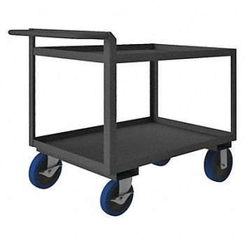 GRAINGER APPROVED Utility Cart 3 600 lb Steel, 19G781