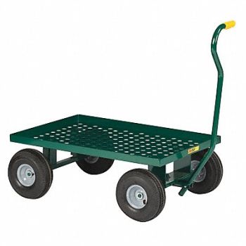 LITTLE GIANT Nursery Truck Pneumatic Wheel 36x24, 259J31