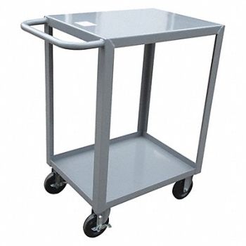 GRAINGER APPROVED Utility Cart 1 200 lb Steel, 19G817